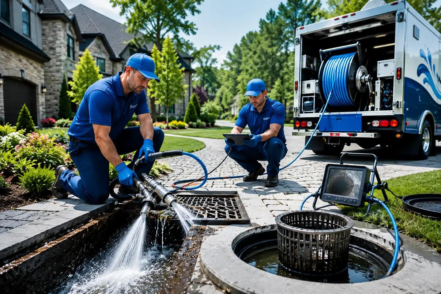 Local outdoor drain cleaning professionals in Horicon, WI