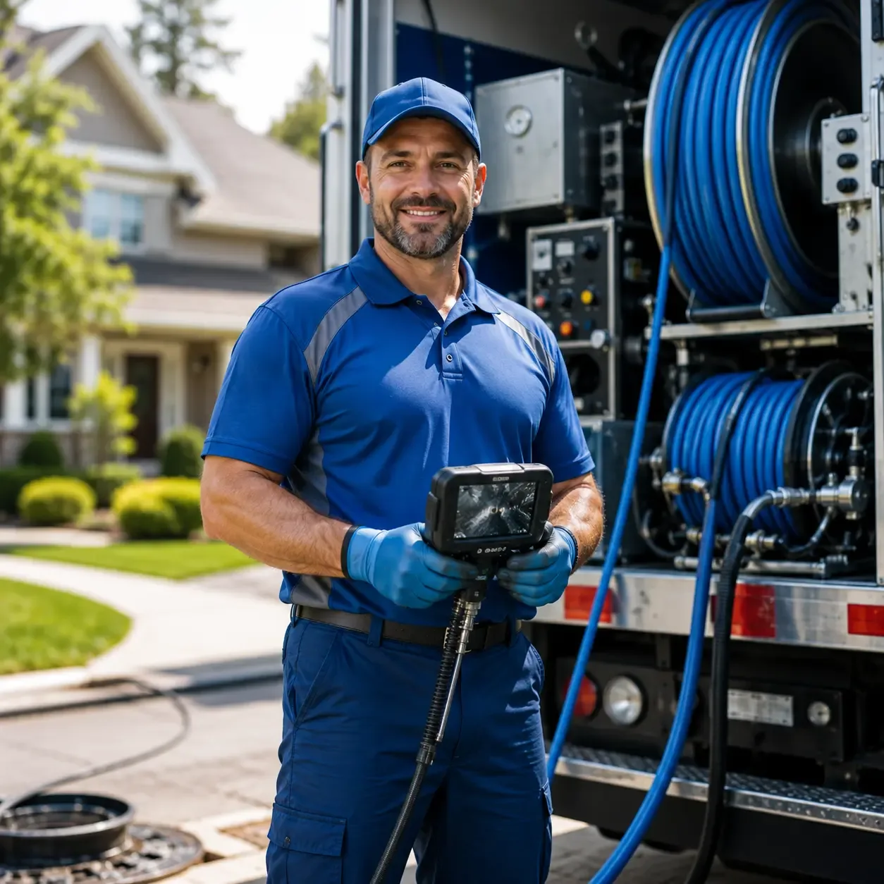 Local outdoor drain cleaning specialists in Horicon, WI